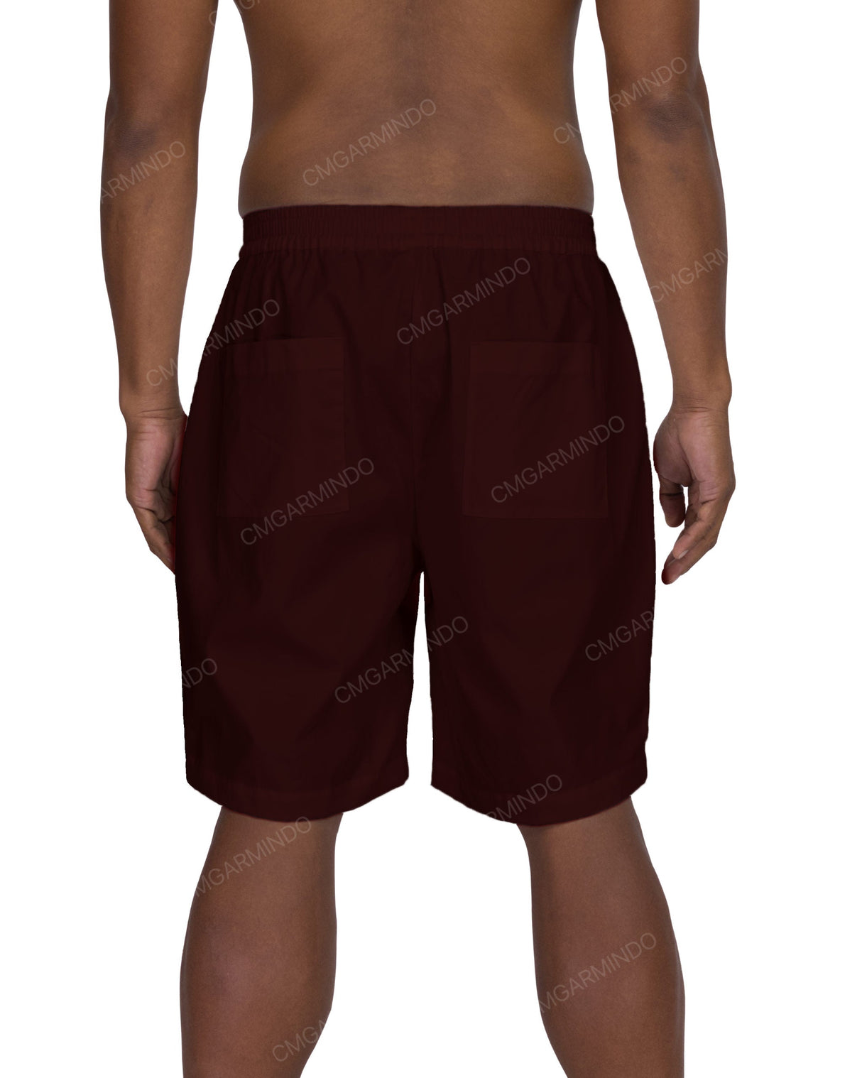 Relaxed Elastic Waist Shorts