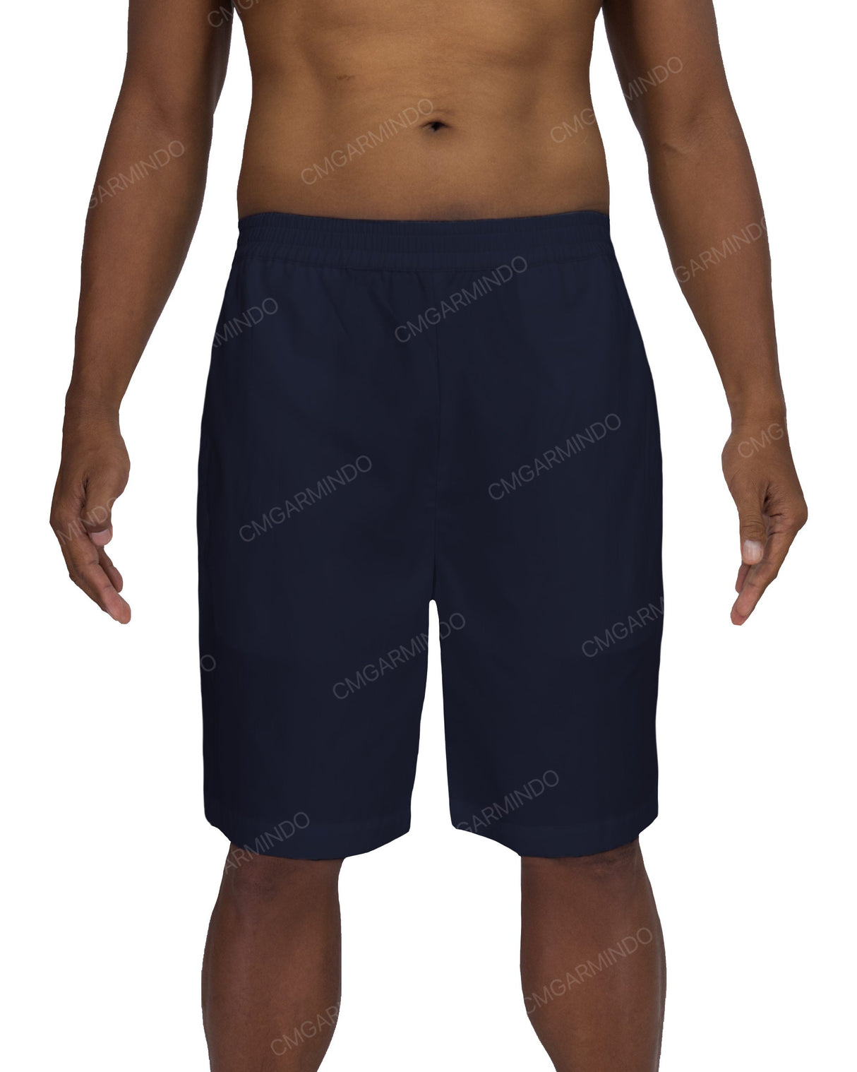 Relaxed Elastic Waist Shorts