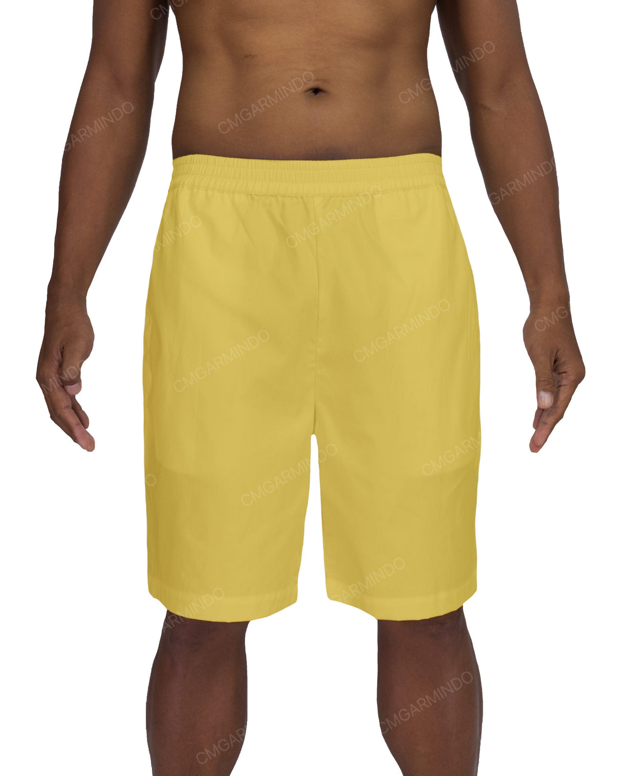 Relaxed Elastic Waist Shorts