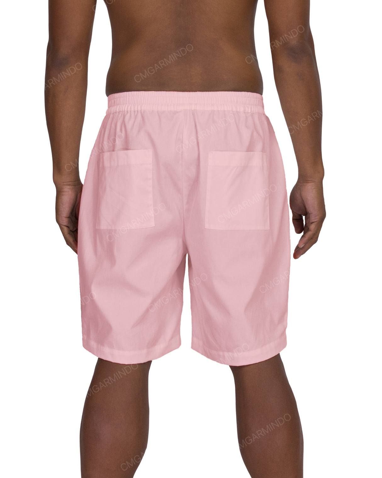 Relaxed Elastic Waist Shorts