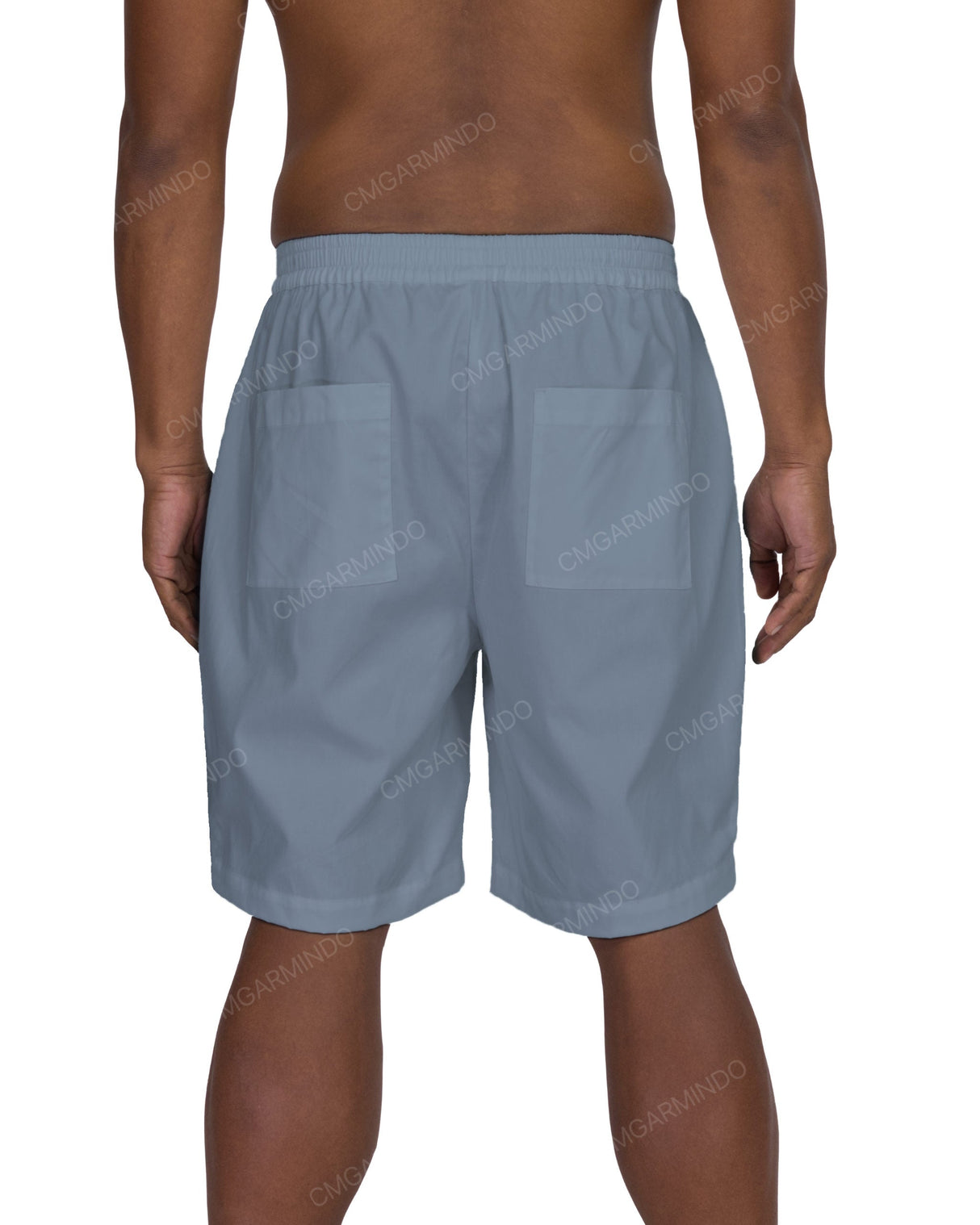 Relaxed Elastic Waist Shorts