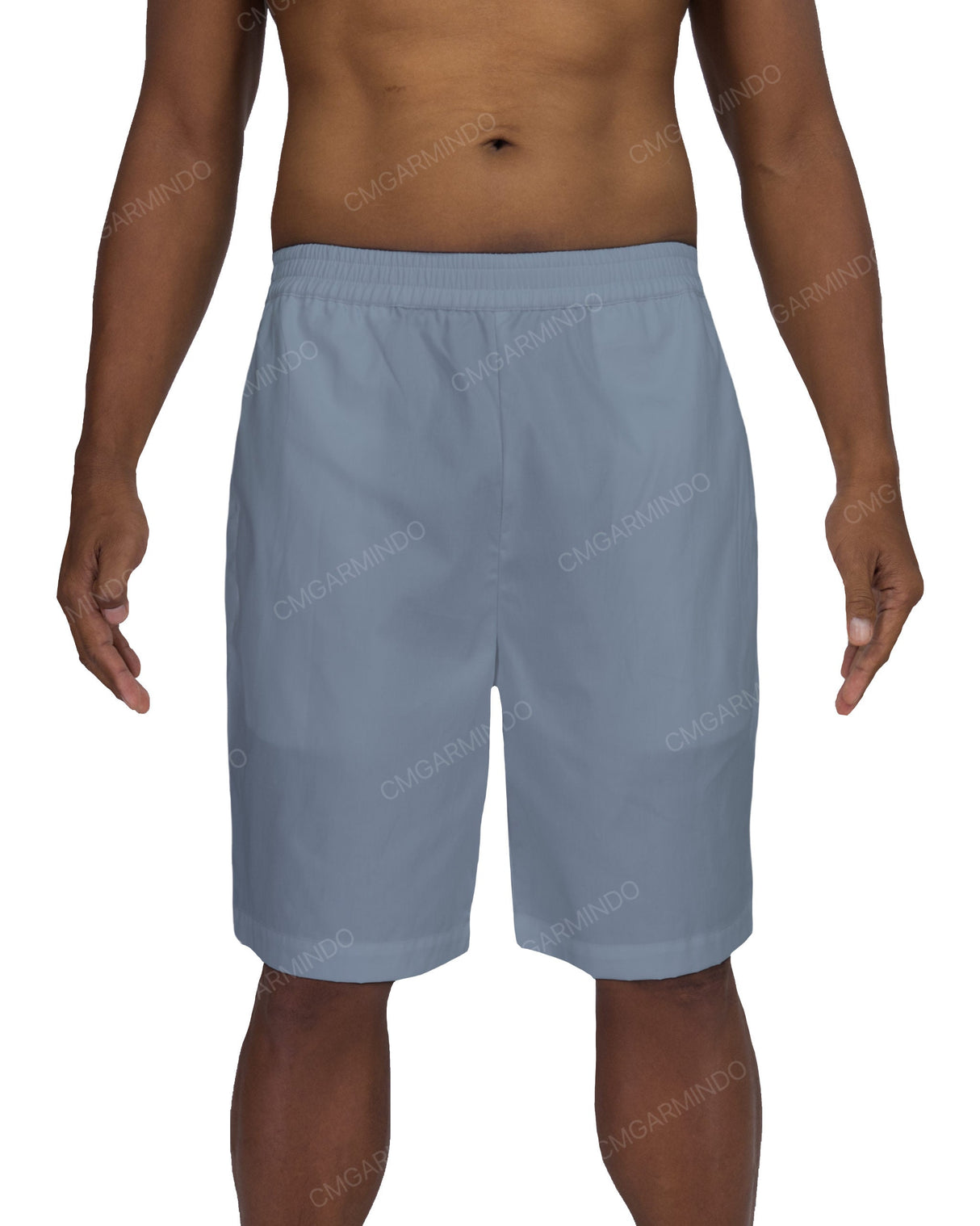 Relaxed Elastic Waist Shorts