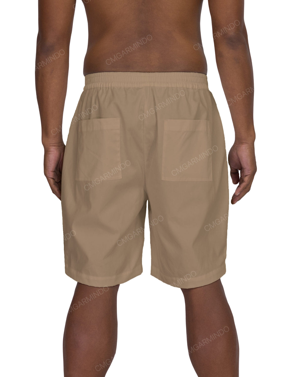 Relaxed Elastic Waist Shorts
