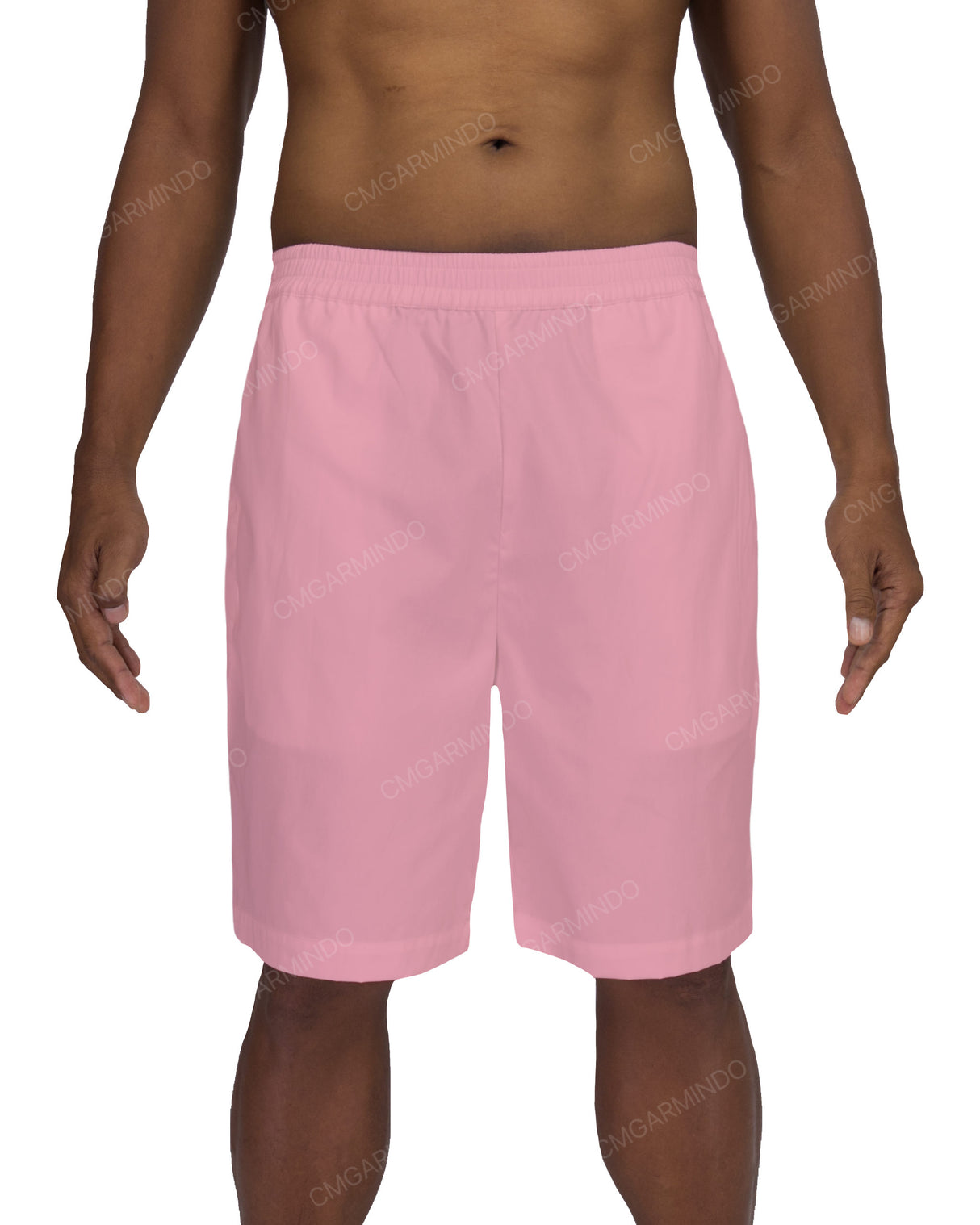 Relaxed Elastic Waist Shorts