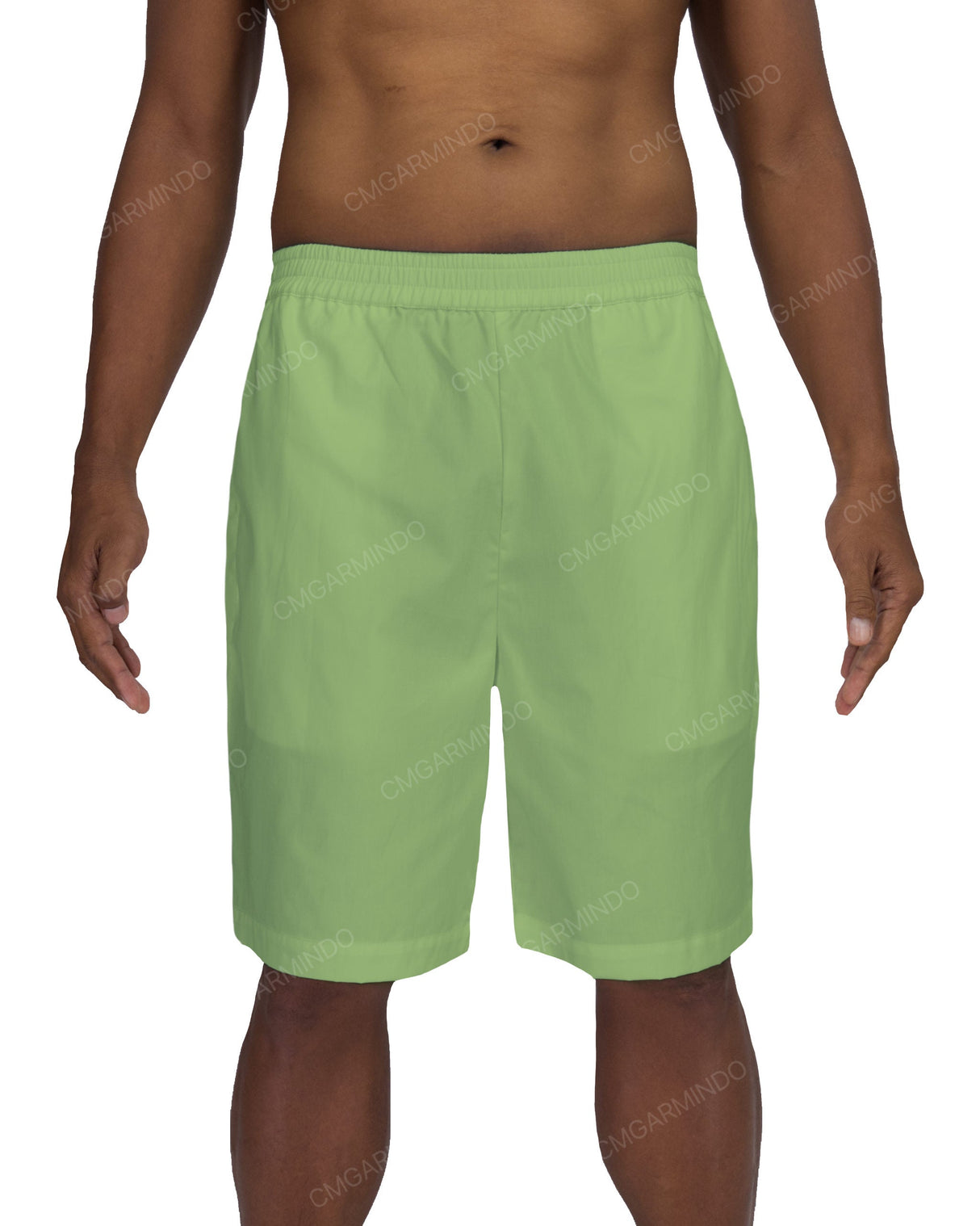 Relaxed Elastic Waist Shorts