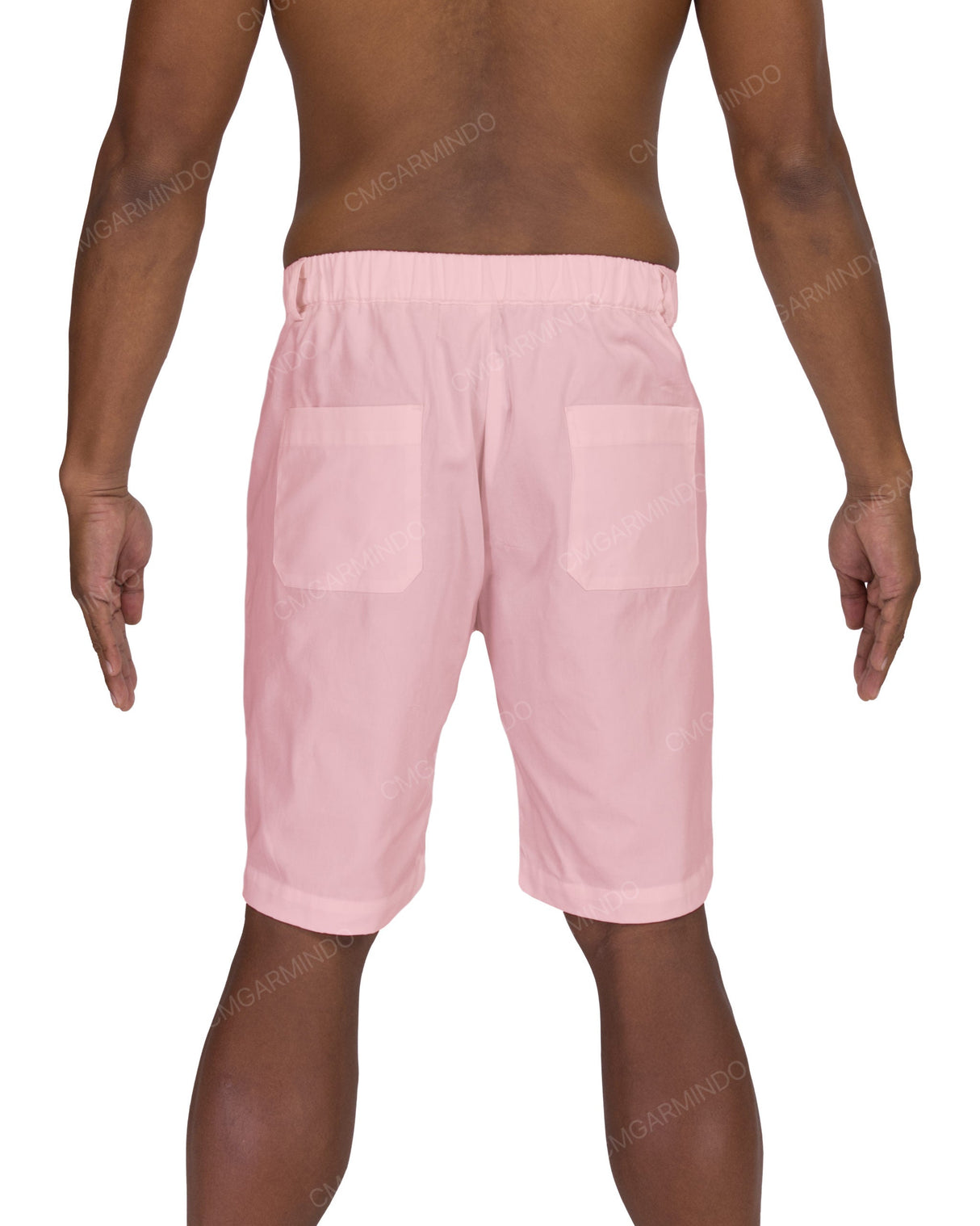 Slim Elastic Back Shorts