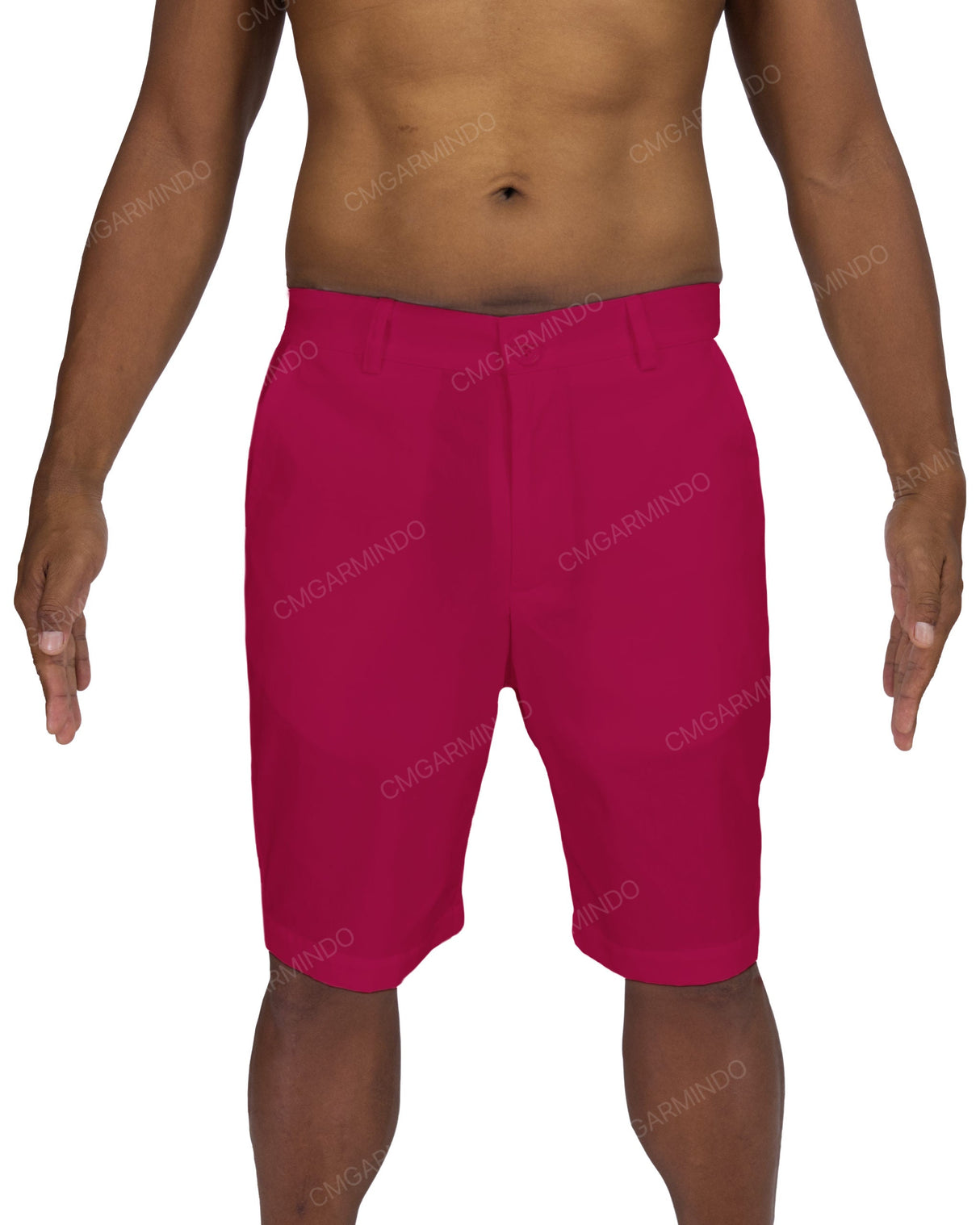 Slim Elastic Back Shorts