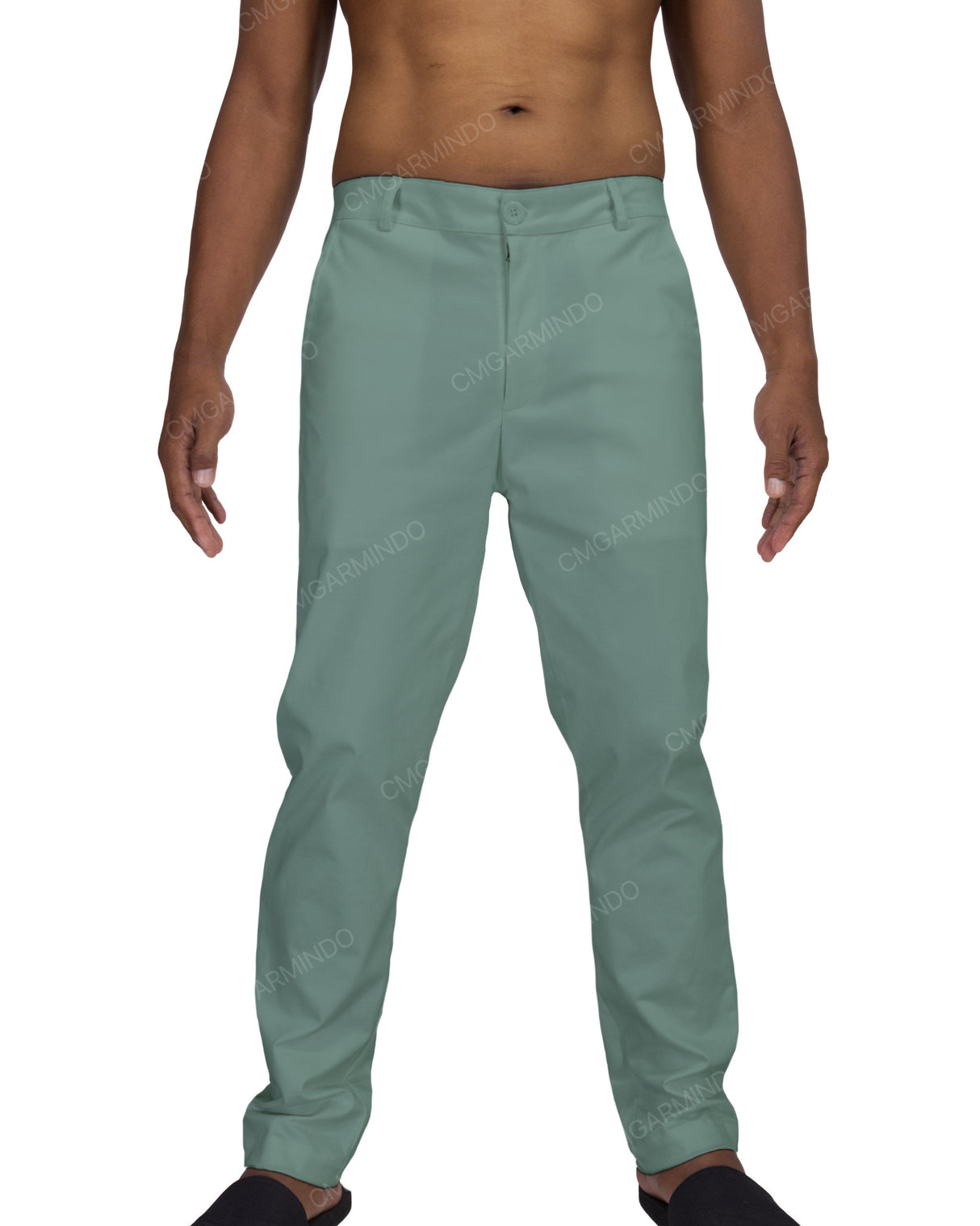 Slim Fixed Waist Pants