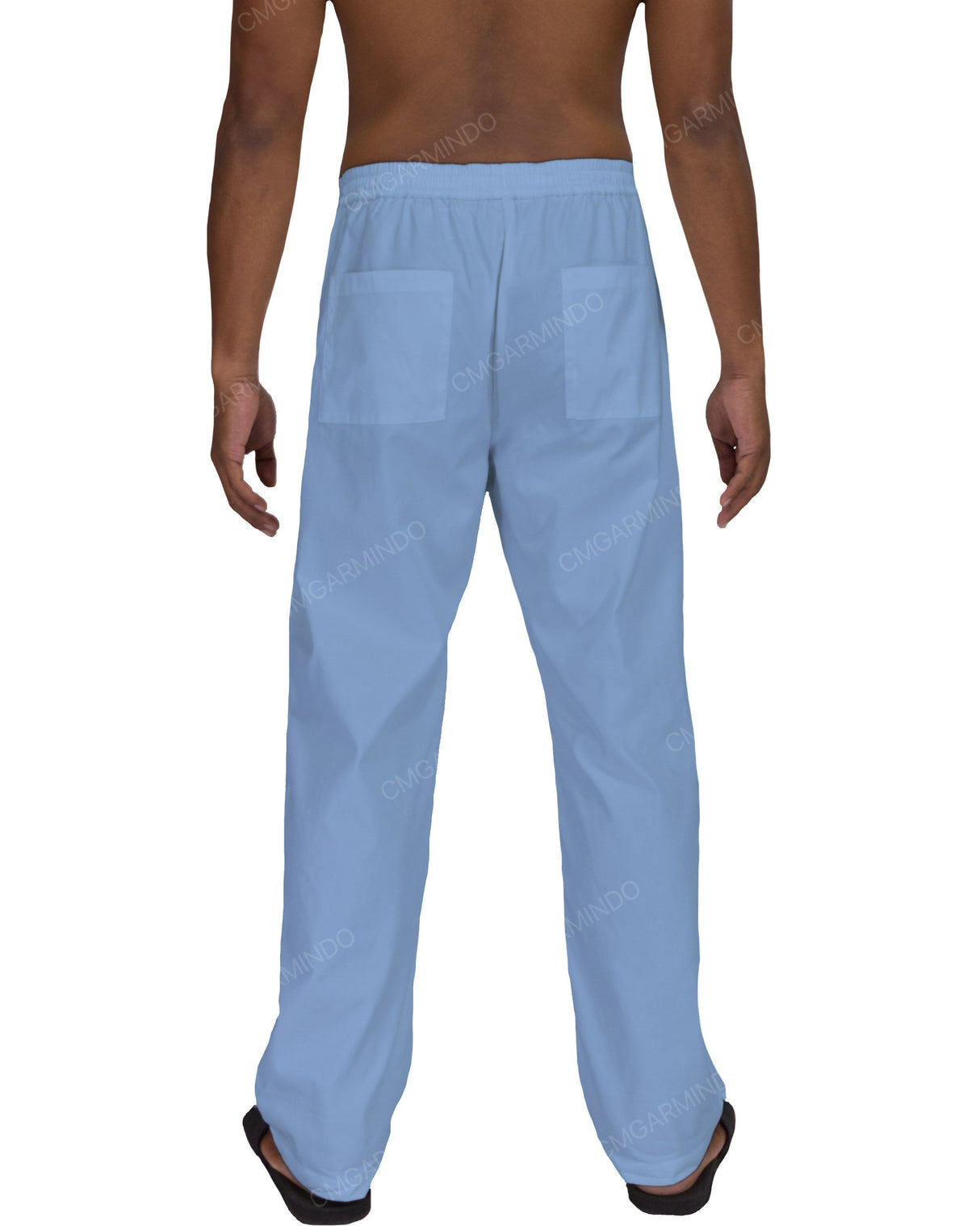 Relaxed Elastic Waist Pants