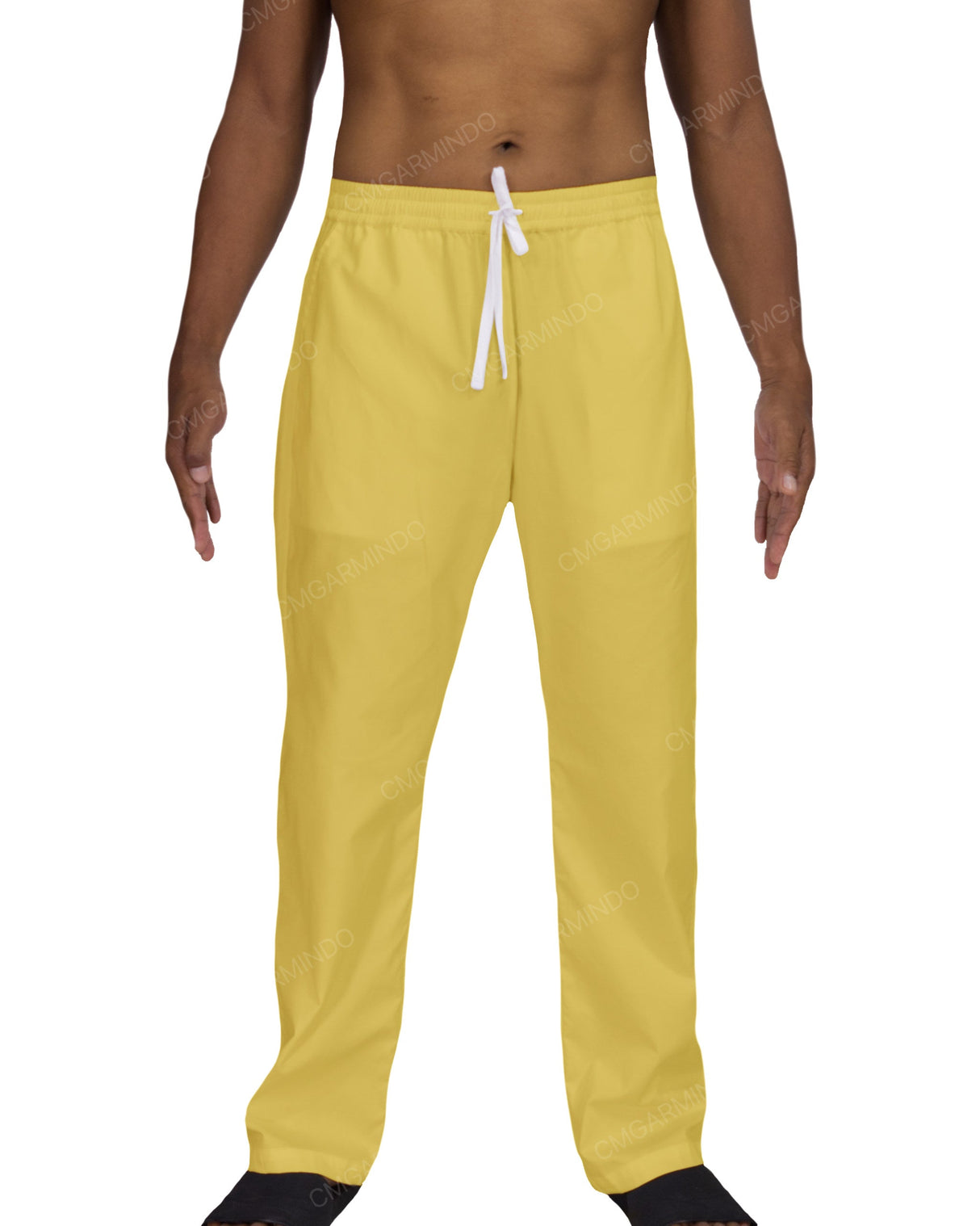 Relaxed Elastic Waist Pants