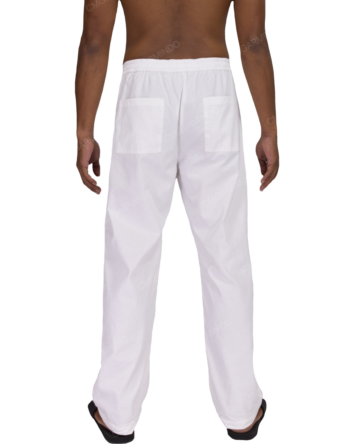 Relaxed Elastic Waist Pants