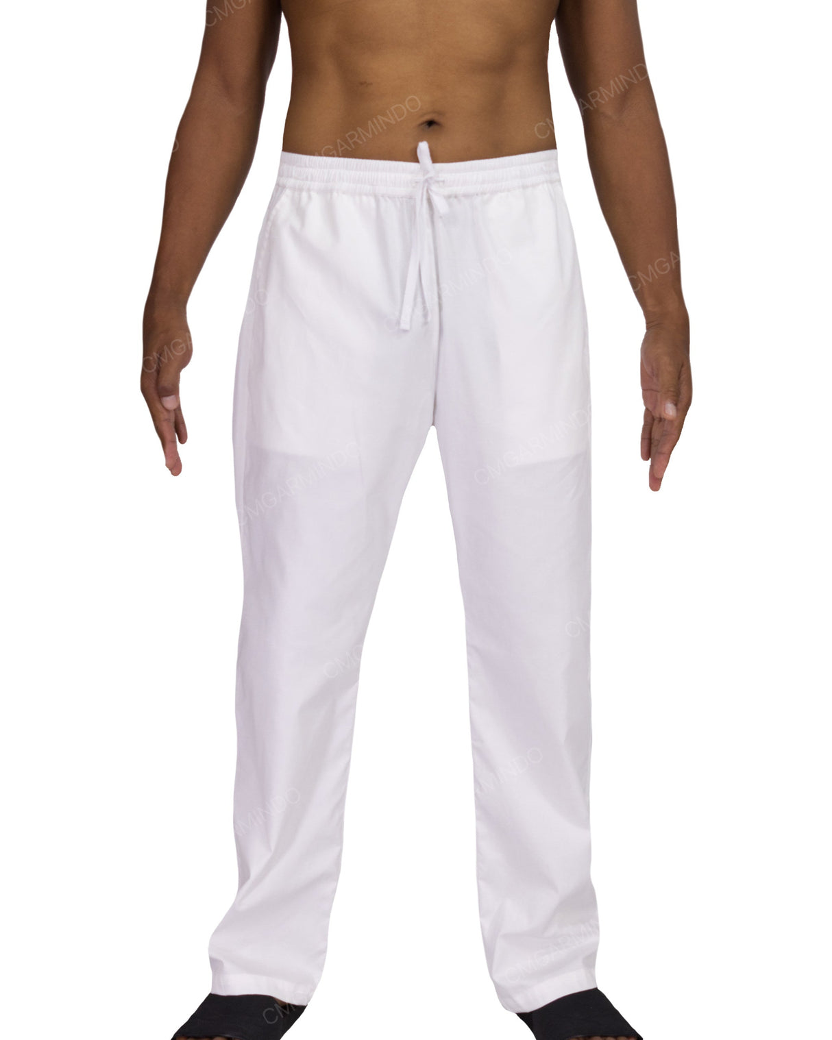 Relaxed Elastic Waist Pants