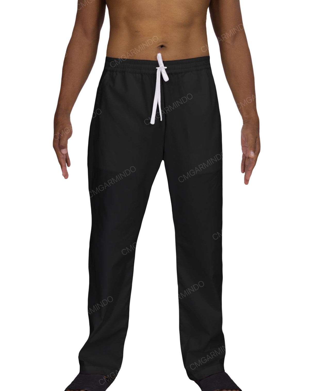 Relaxed Elastic Waist Pants