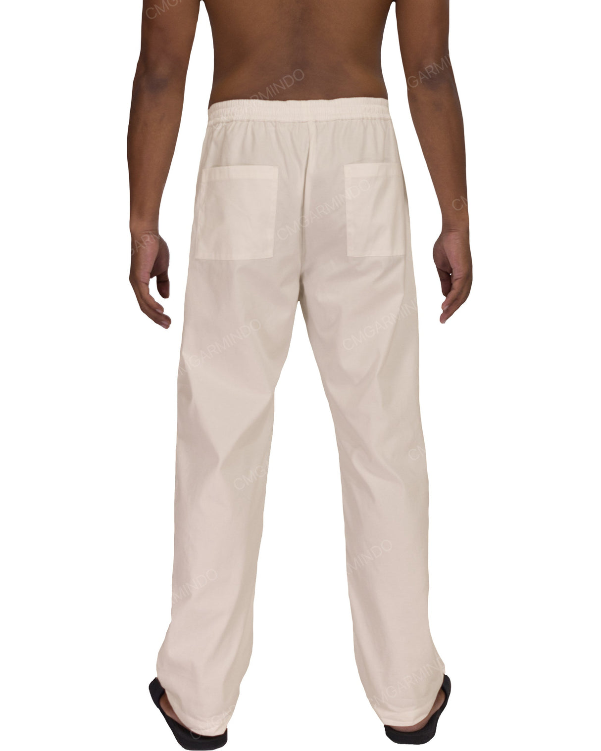 Relaxed Elastic Waist Pants