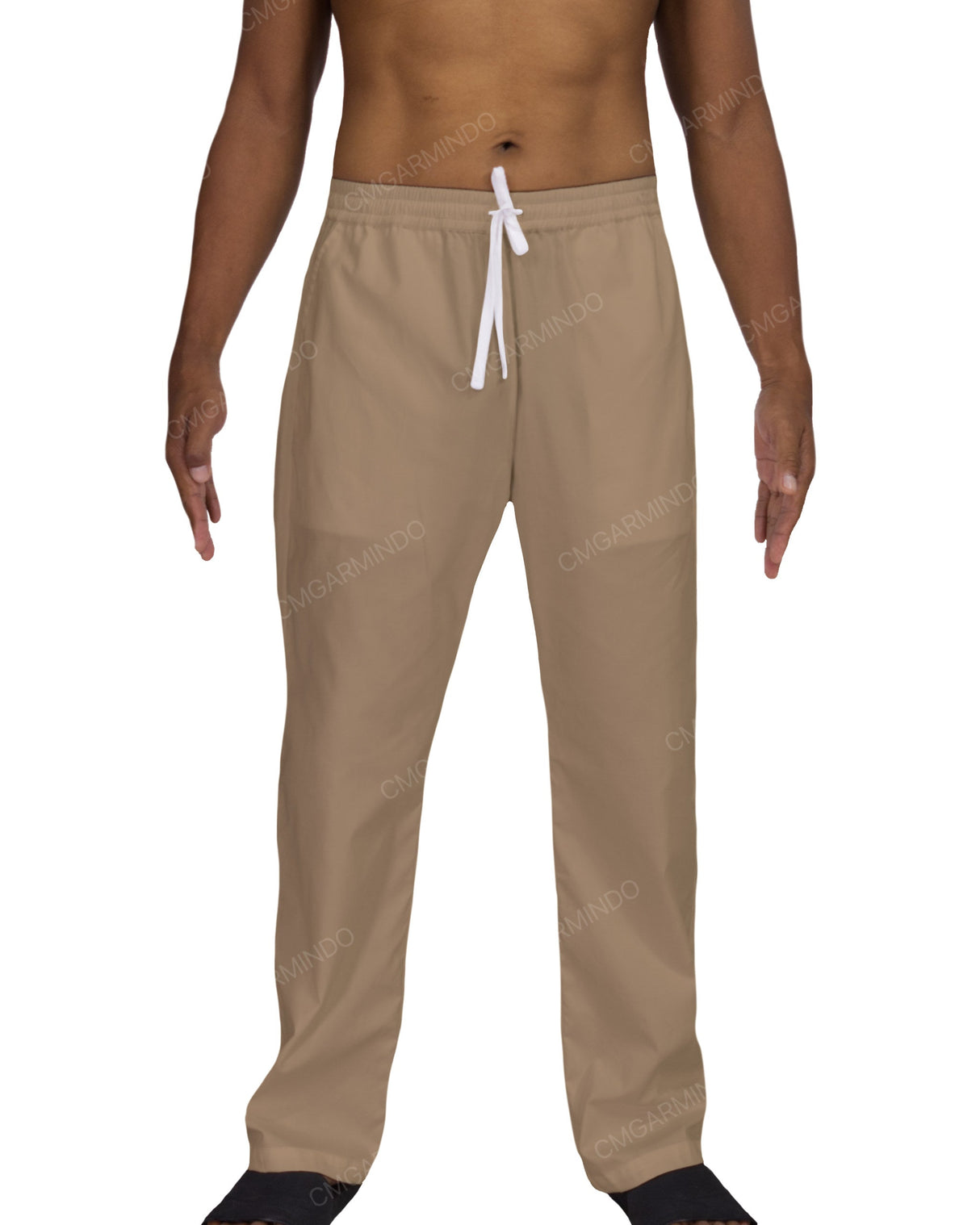 Relaxed Elastic Waist Pants