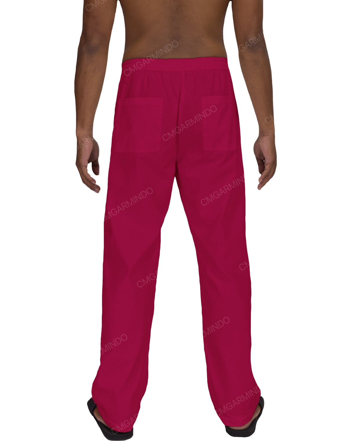 Relaxed Elastic Waist Pants