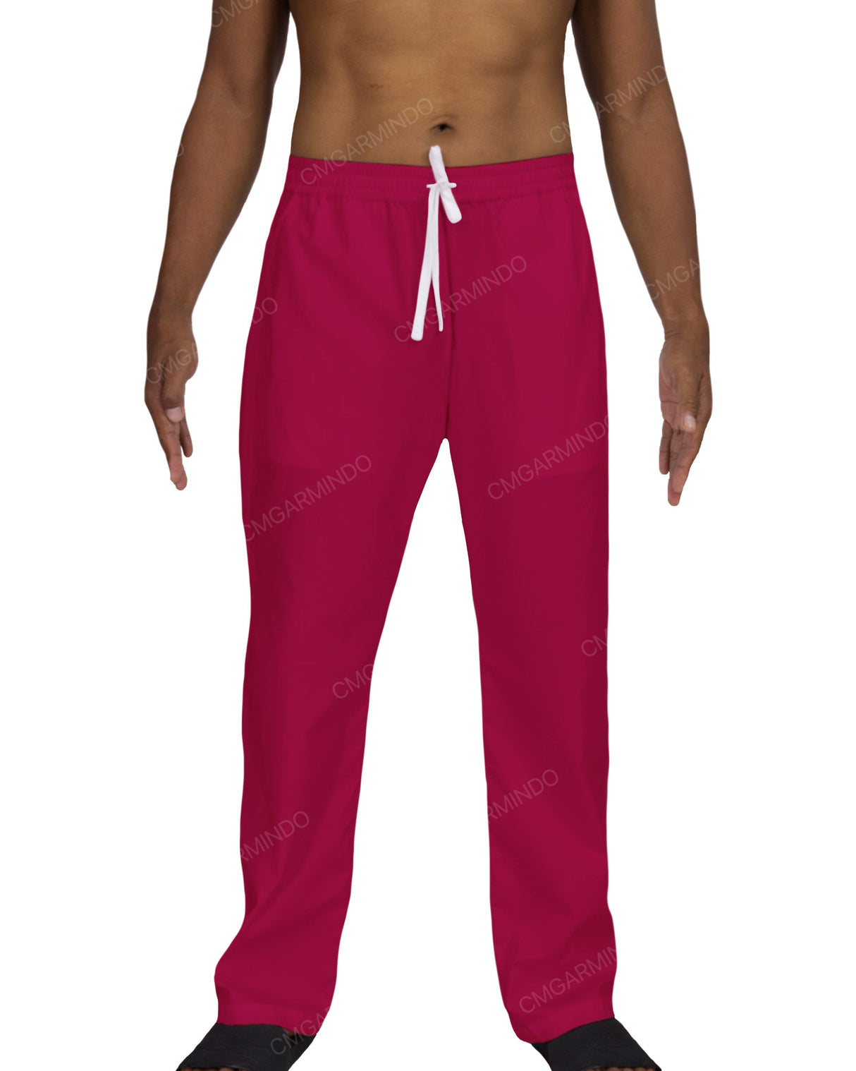 Relaxed Elastic Waist Pants