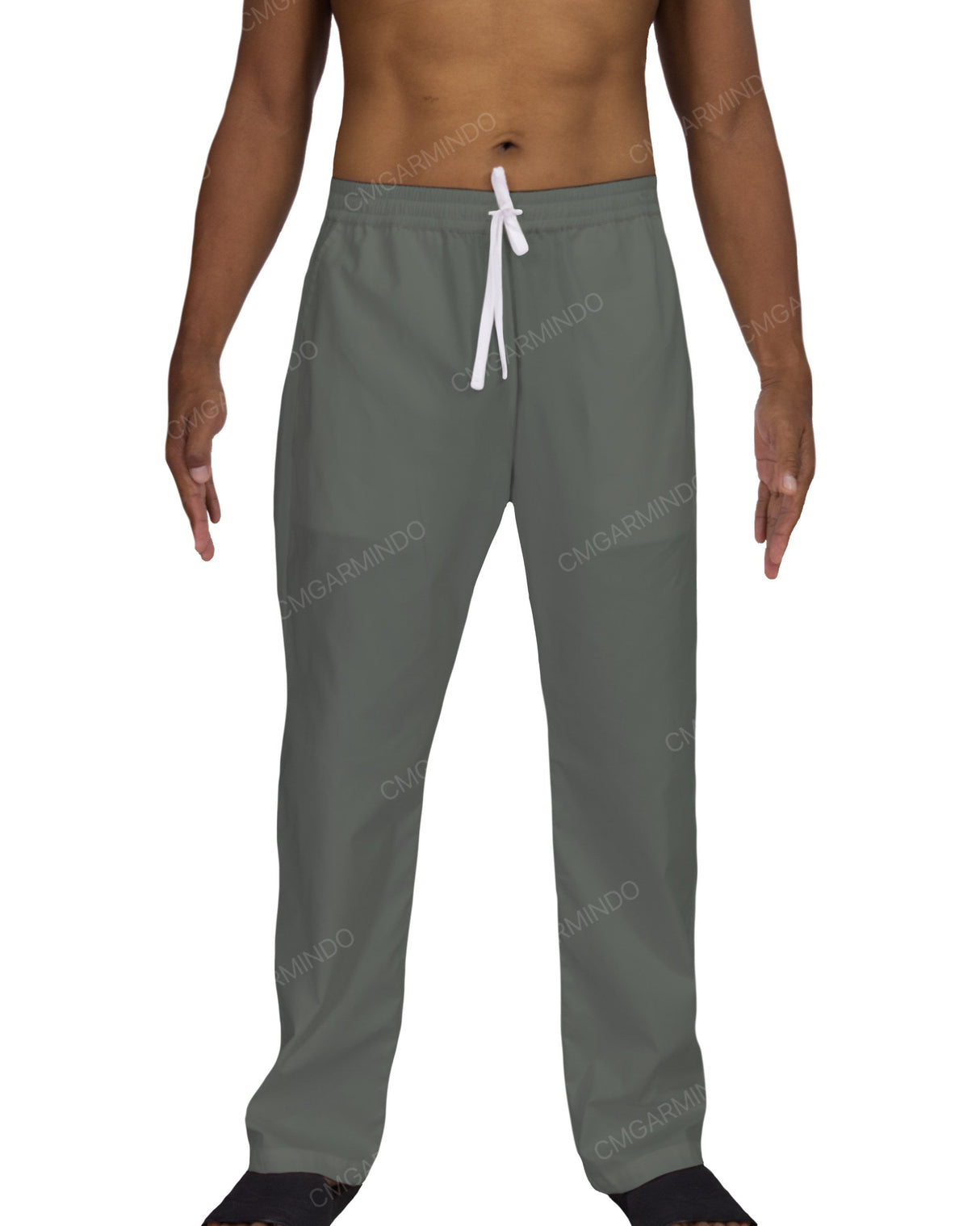 Relaxed Elastic Waist Pants