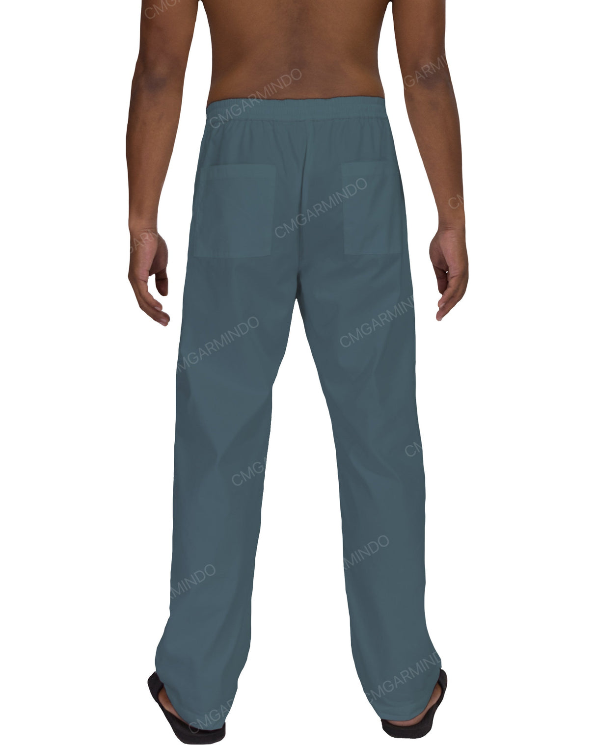Relaxed Elastic Waist Pants