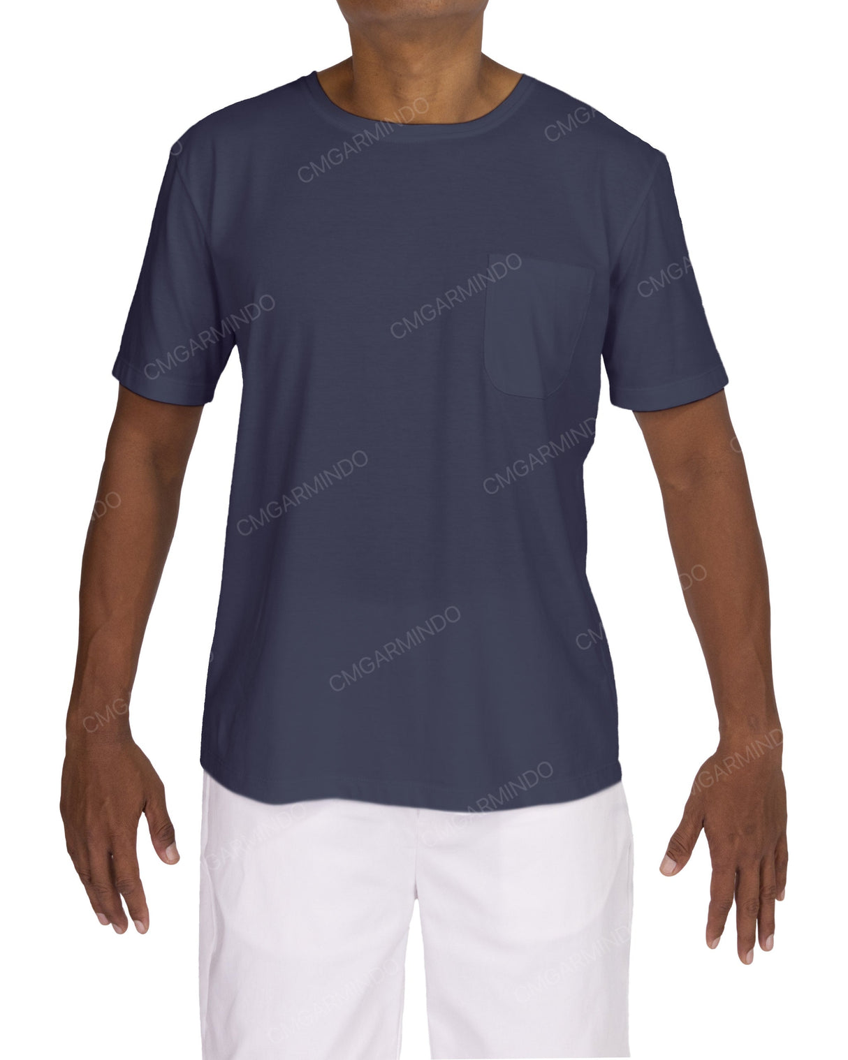 Short Sleeve Boat Neck T-Shirt