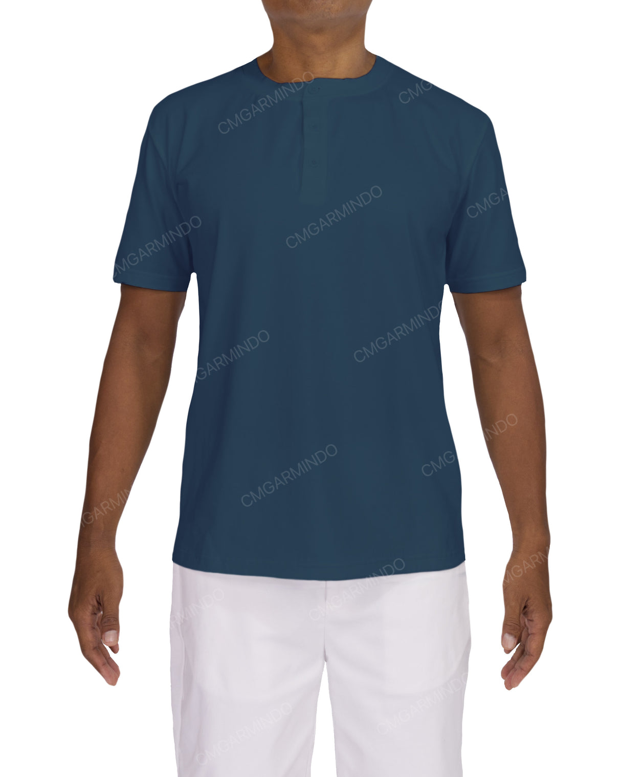 Short Sleeve Henley T-shirt