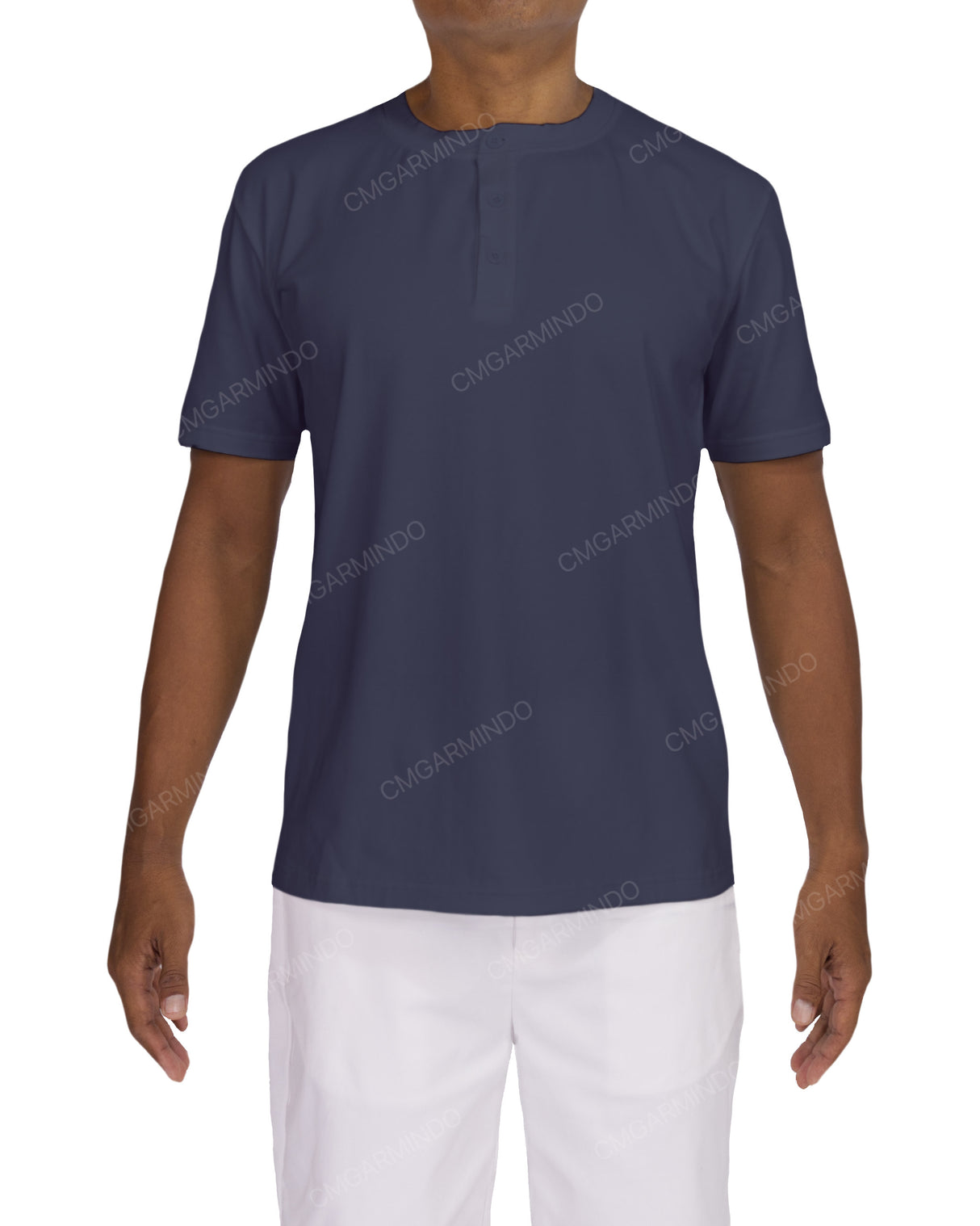 Short Sleeve Henley T-shirt