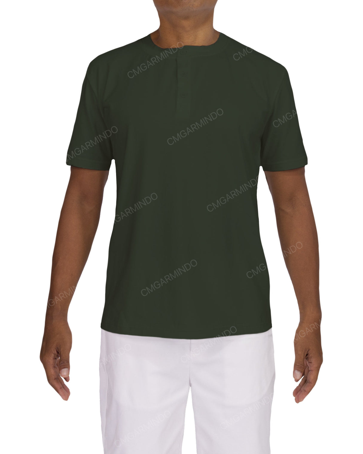 Short Sleeve Henley T-shirt
