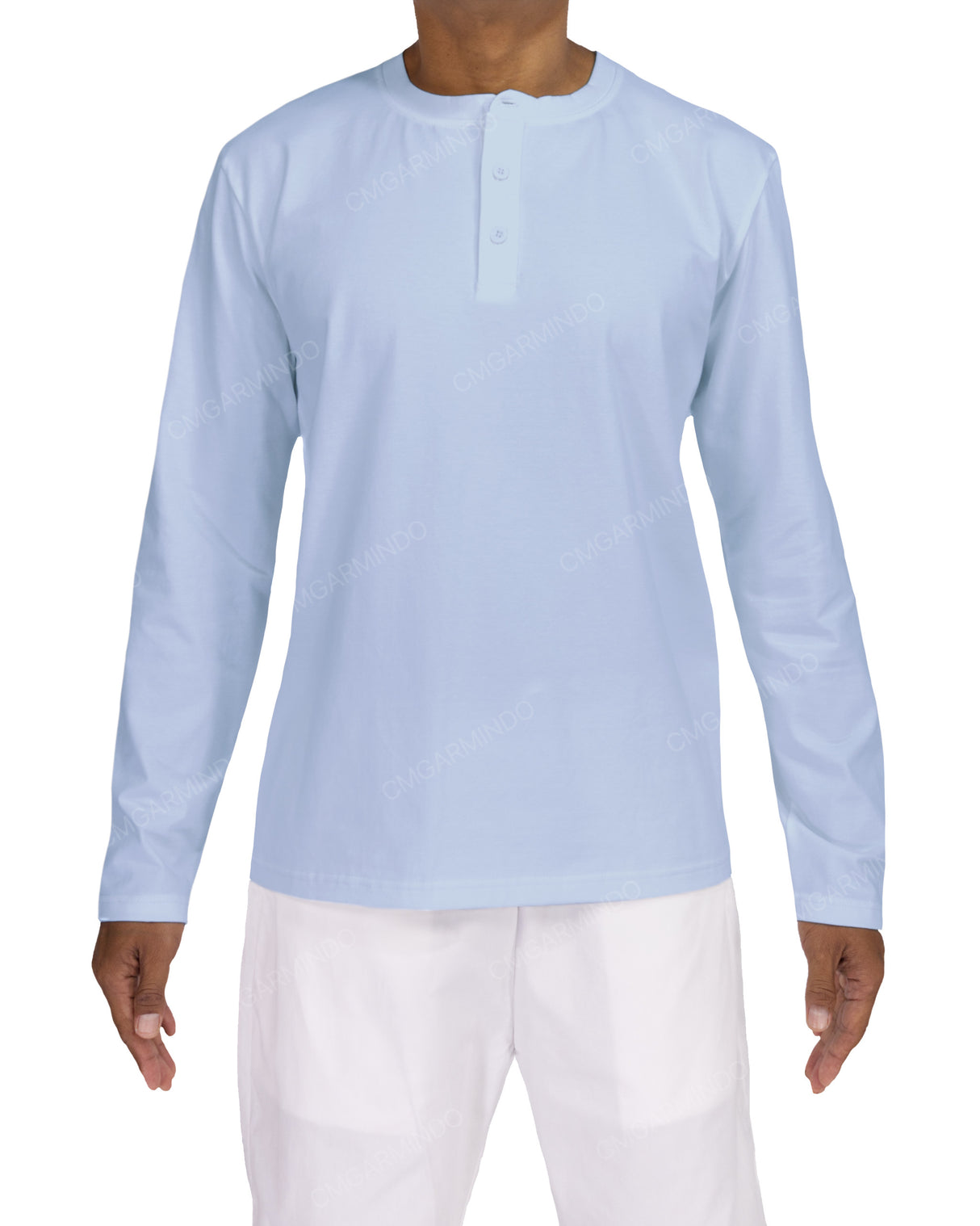 Long Sleeve Henley T-shirt