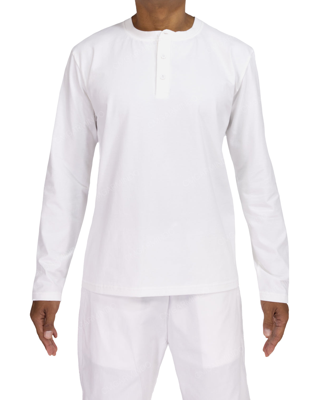 Long Sleeve Henley T-shirt