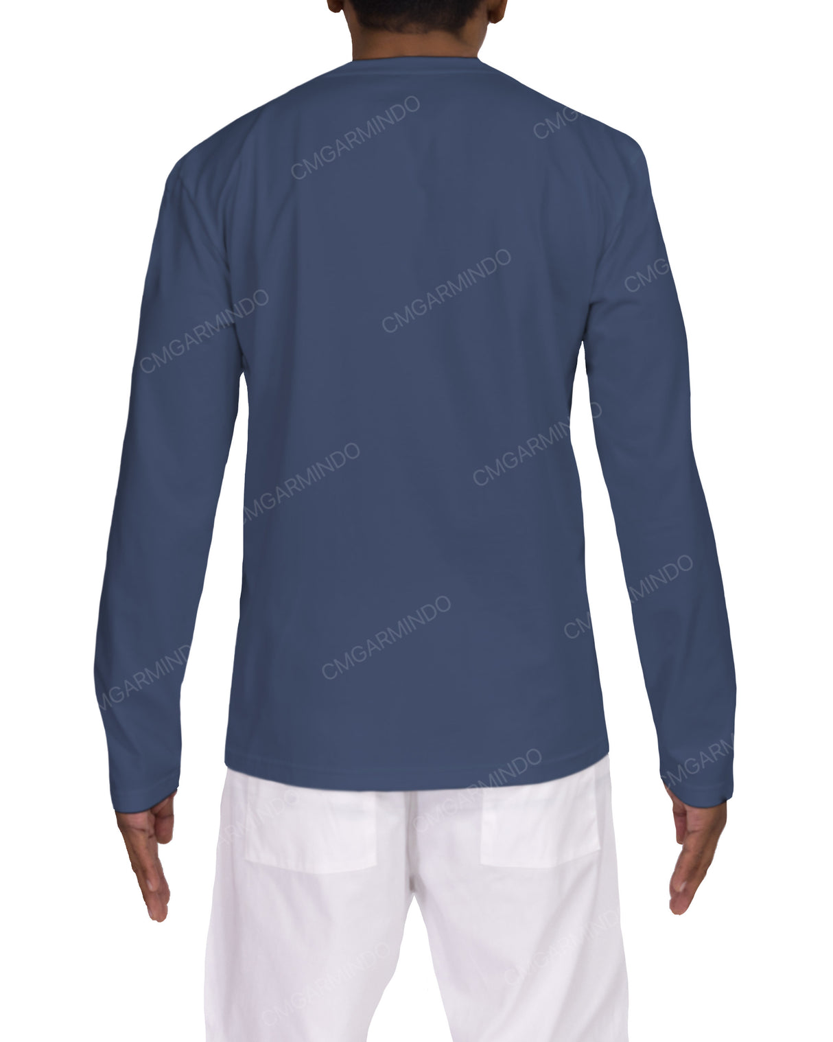 Long Sleeve Henley T-shirt