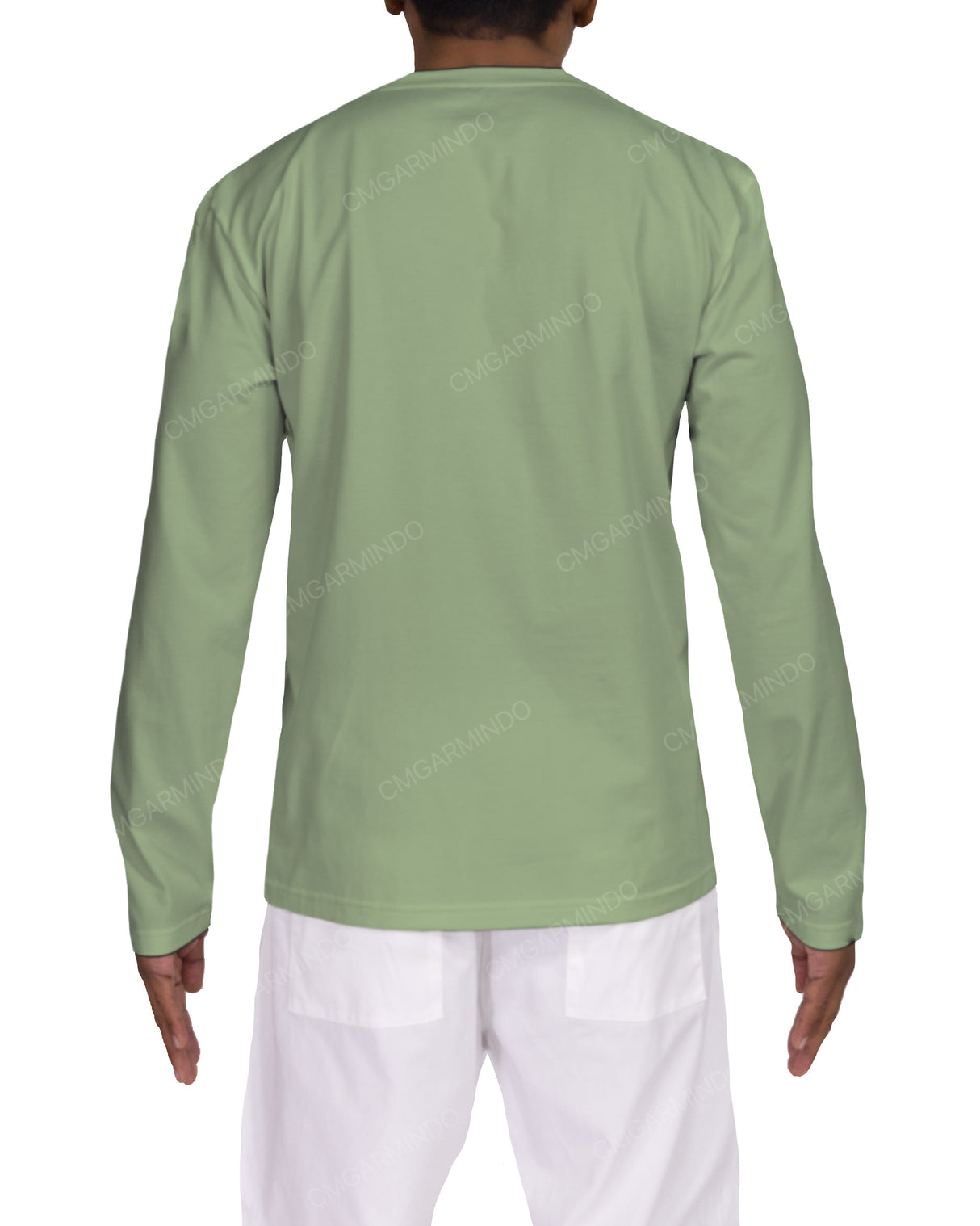 Long Sleeve Henley T-shirt