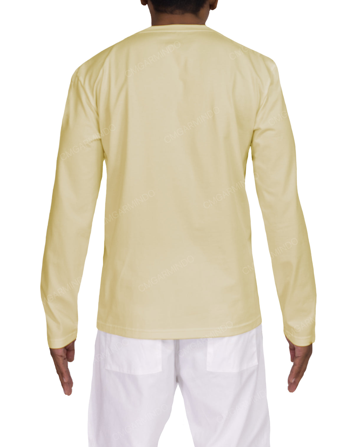 Long Sleeve Henley T-shirt