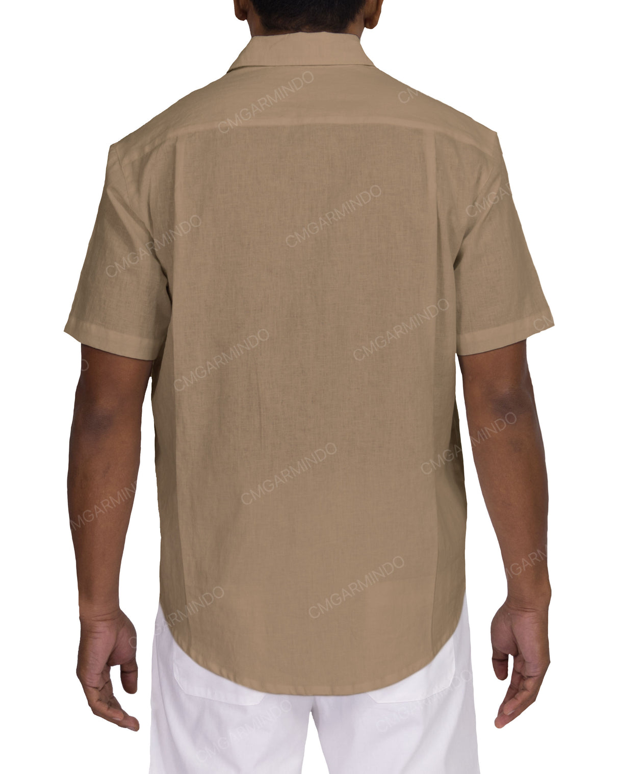 Relaxed Short Sleeve Button Up Shirt
