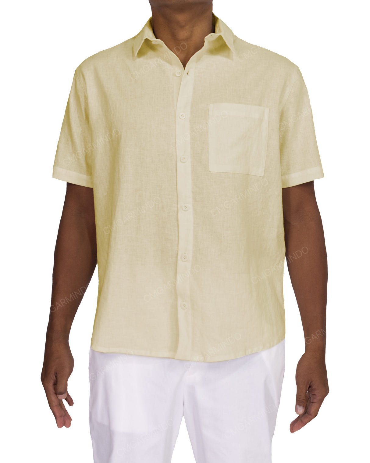 Relaxed Short Sleeve Button Up Shirt