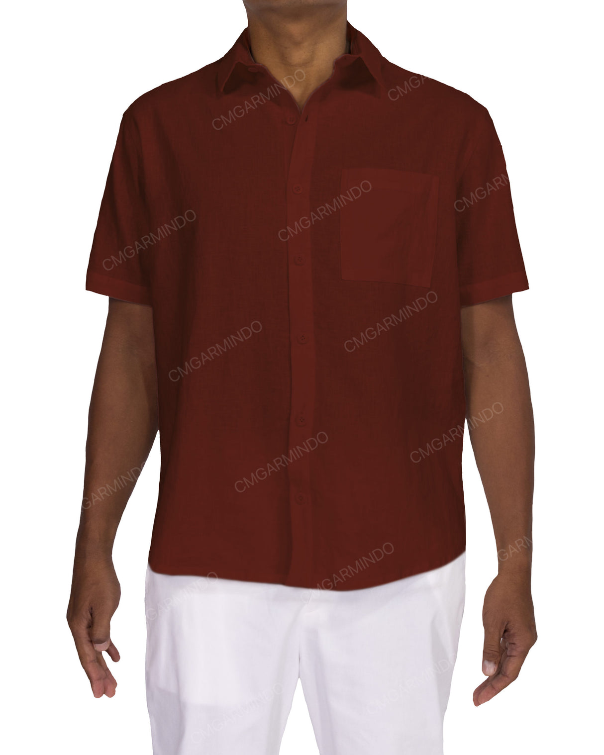 Relaxed Short Sleeve Button Up Shirt