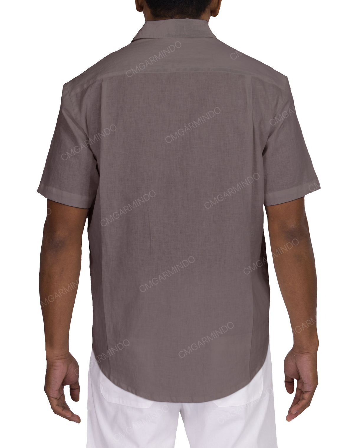 Relaxed Short Sleeve Button Up Shirt