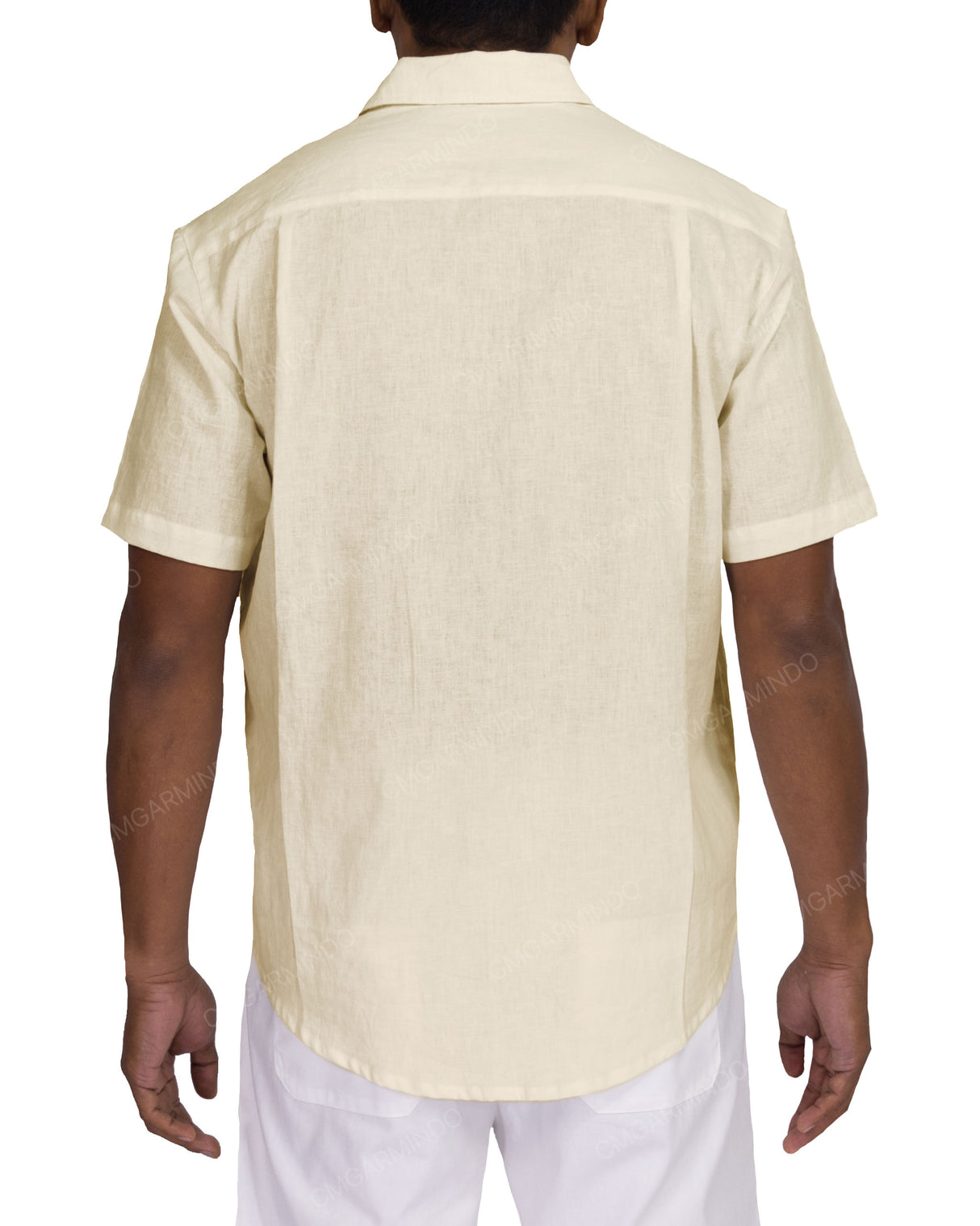 Relaxed Short Sleeve Button Up Shirt