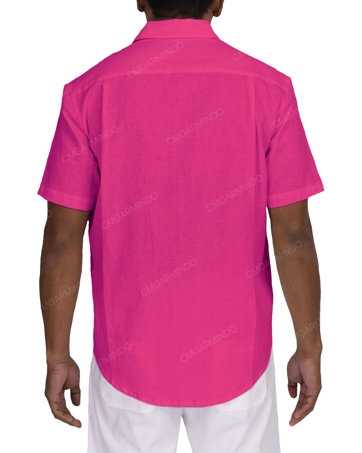 Relaxed Short Sleeve Button Up Shirt
