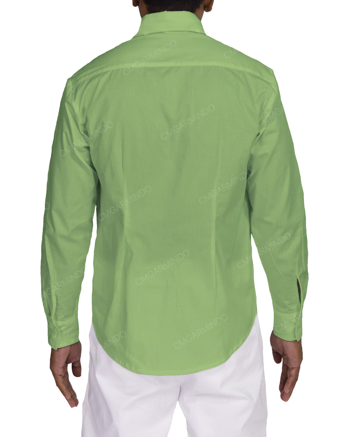 Fitted Long Sleeve Button Up Shirt