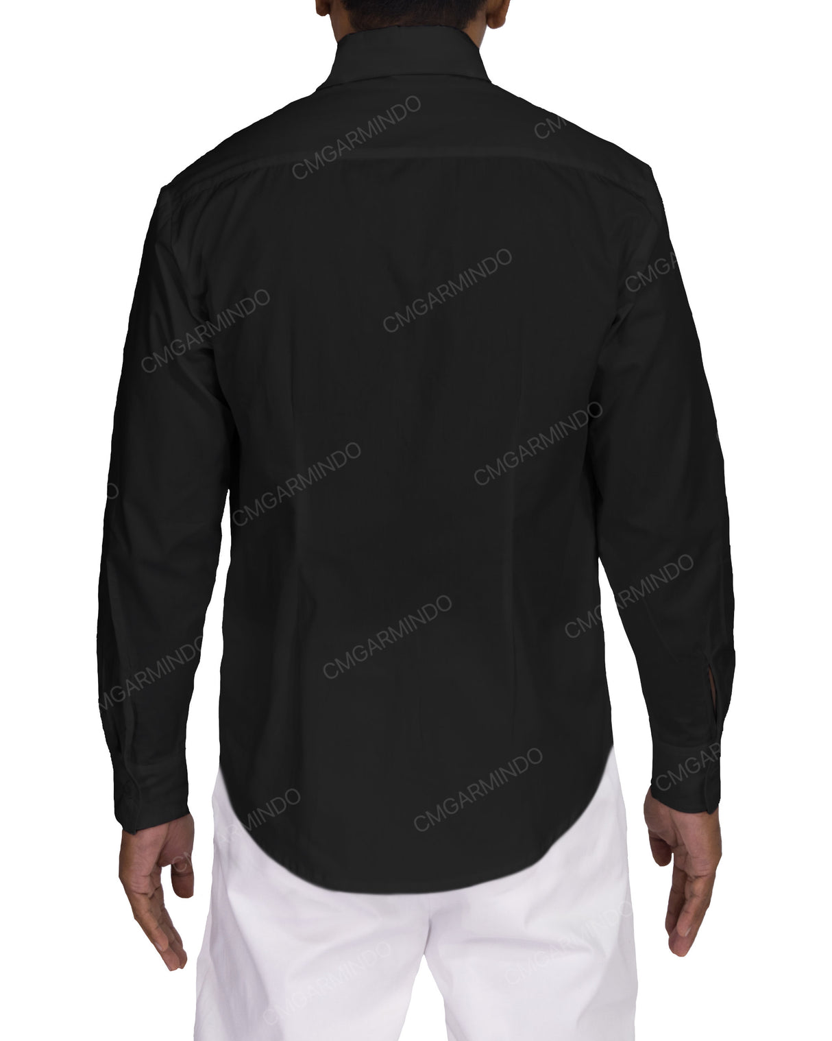 Fitted Long Sleeve Button Up Shirt