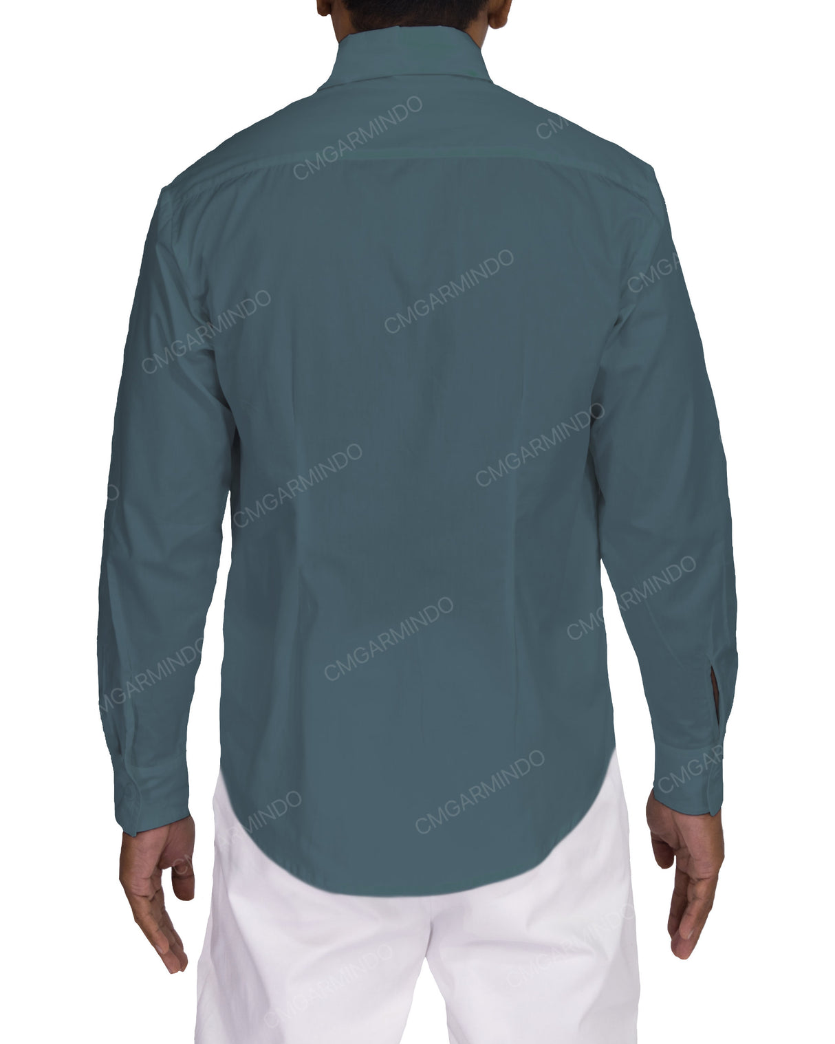 Fitted Long Sleeve Button Up Shirt
