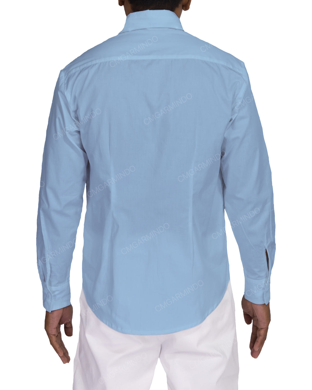 Fitted Long Sleeve Button Up Shirt