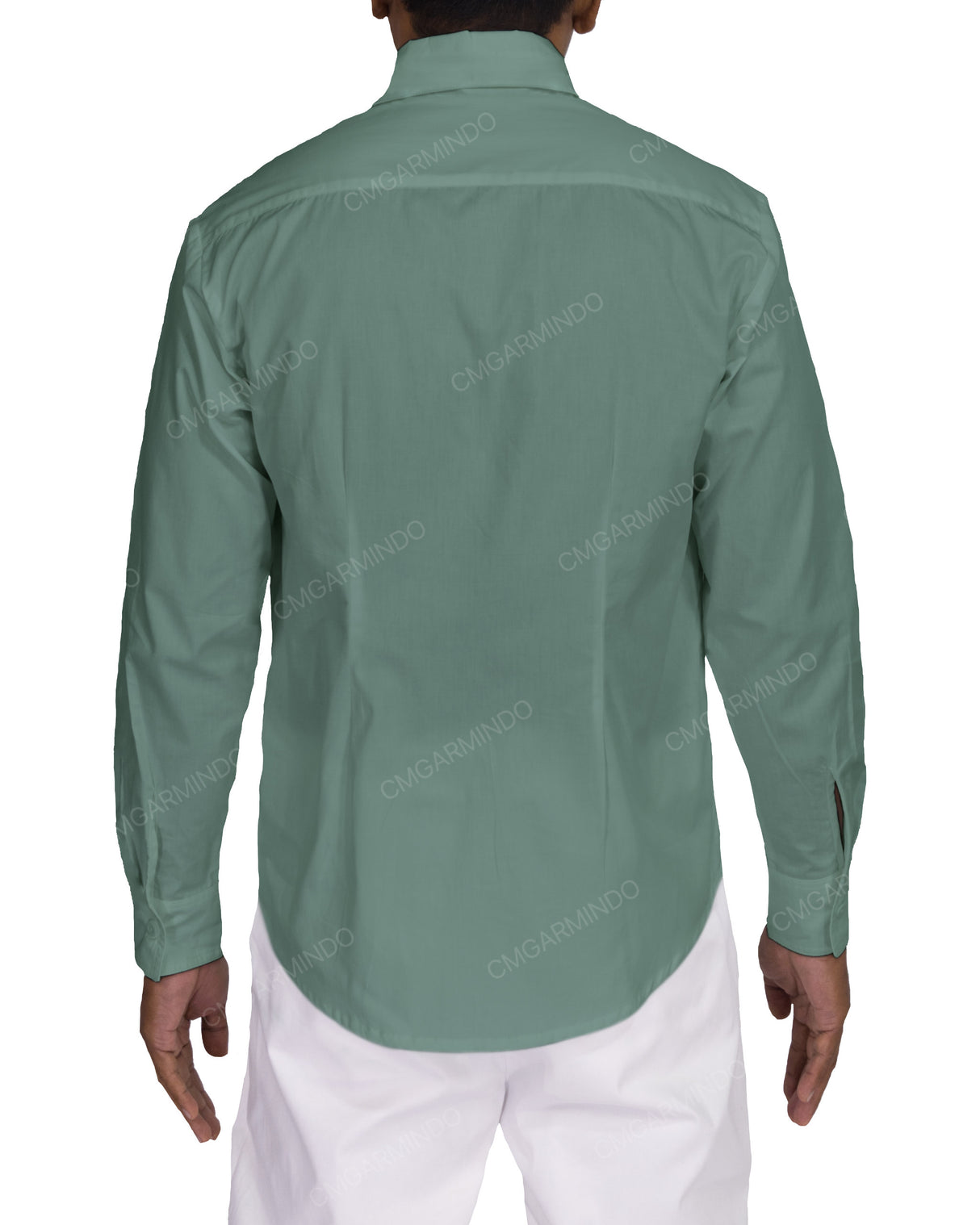 Fitted Long Sleeve Button Up Shirt