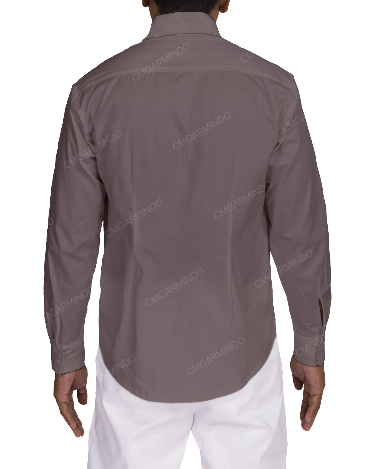 Fitted Long Sleeve Button Up Shirt