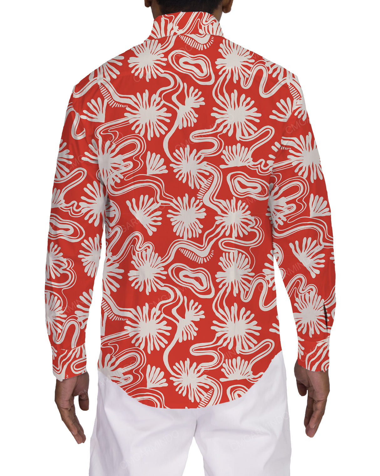 Fitted Long Sleeve Button Up Shirt