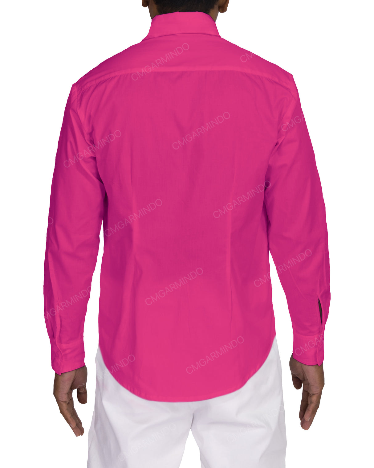 Fitted Long Sleeve Button Up Shirt