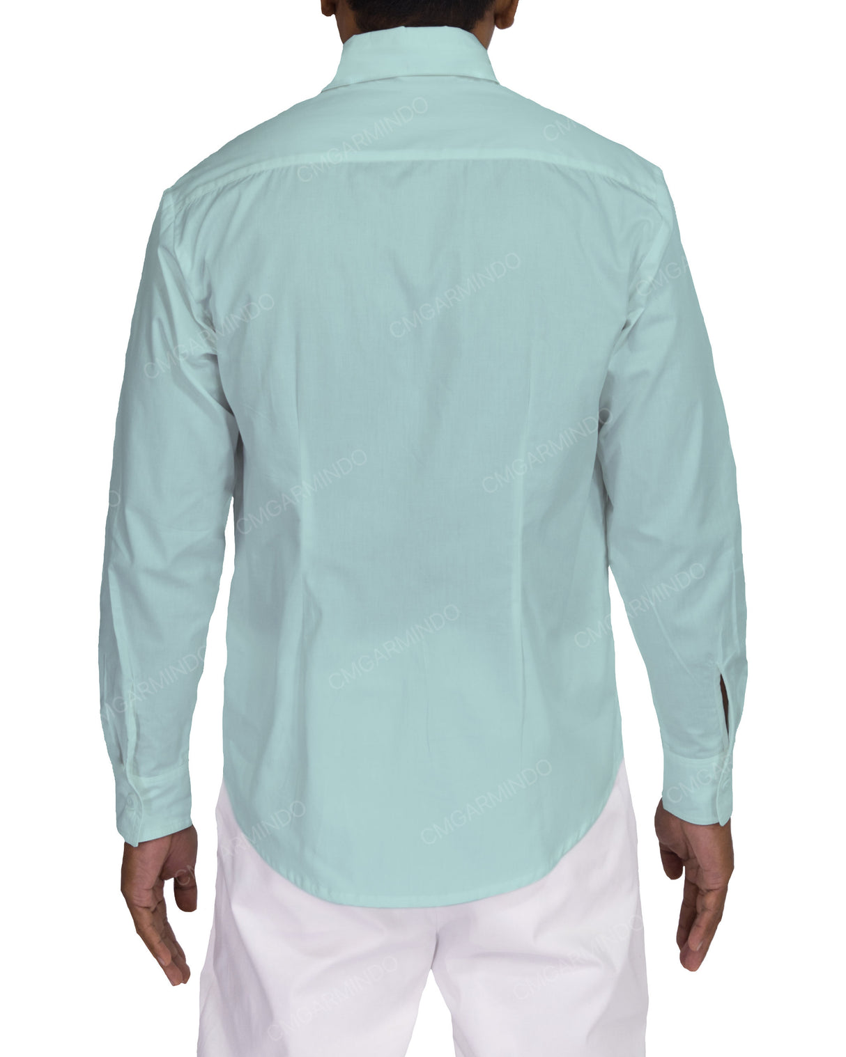 Fitted Long Sleeve Button Up Shirt