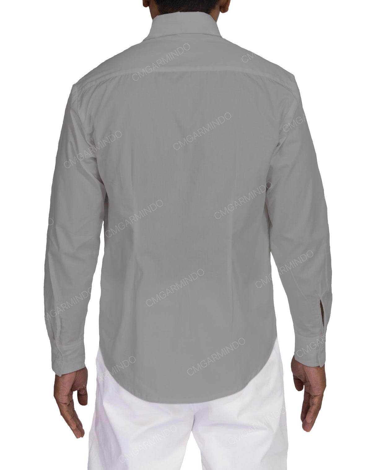 Fitted Long Sleeve Button Up Shirt