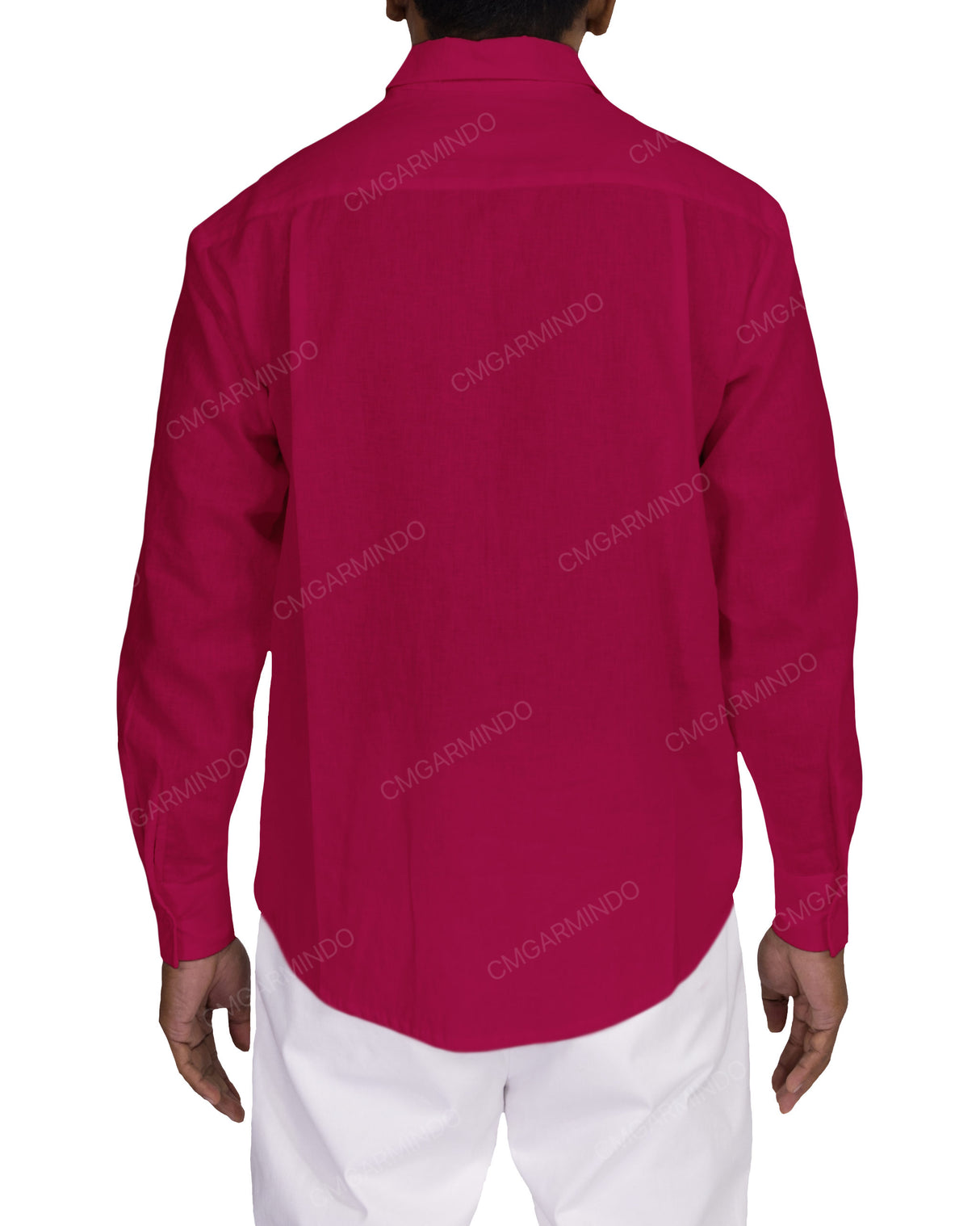 Relaxed Long Sleeve Button Up Shirt