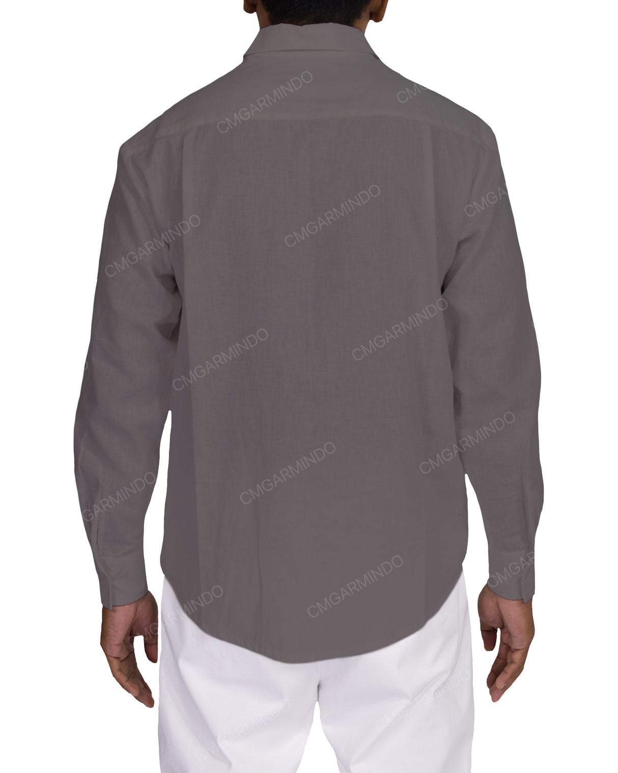 Relaxed Long Sleeve Button Up Shirt